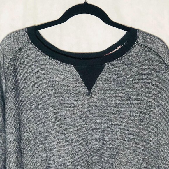 Jachs new york long sleeve sweatshirt  gray black cotton blend xxl READ - Picture 2 of 12